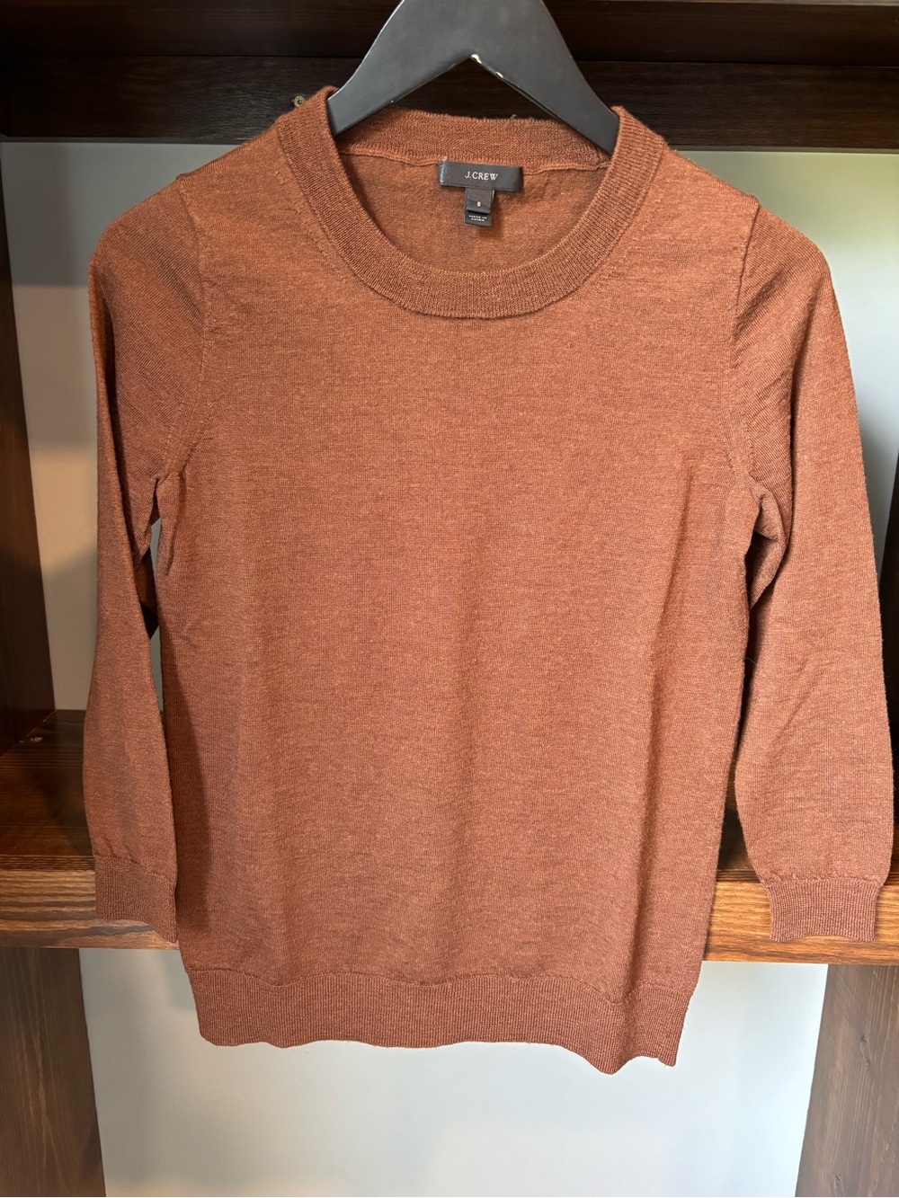 J. Crew 100% Merino Wool Women's Crewneck Sweater